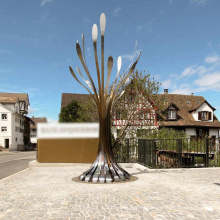 Home or garden decoration 201 304 316 stainless steel sculpture